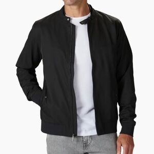 Cuts Clothing Legacy Bomber Jacket Black Sz Large